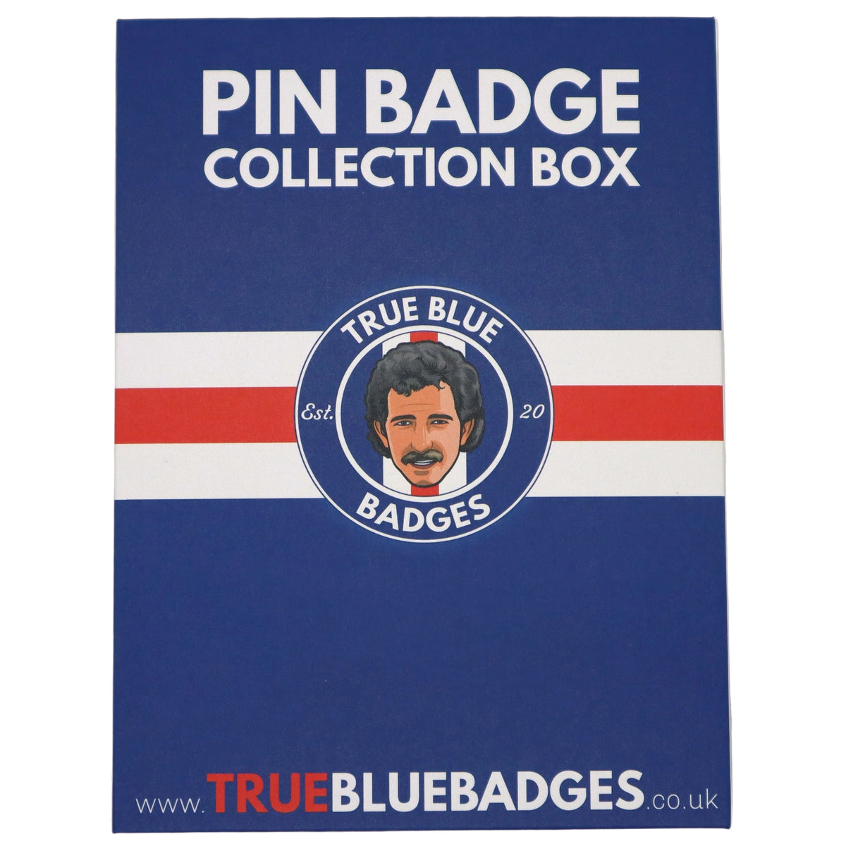 Rangers Pin Badge Collector's Display & Storage Box | Magnetic Lid | Box Only