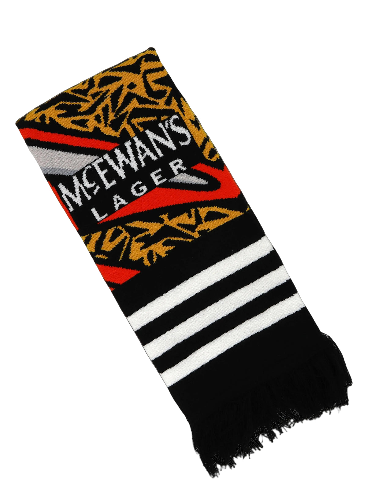 The Goalie '95/96 – The Famous Retro Knitted Football Scarf | Orange