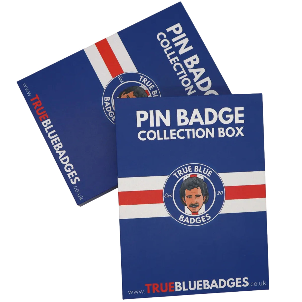 Rangers Pin Badge Collector's Display & Storage Box | Magnetic Lid | Box Only